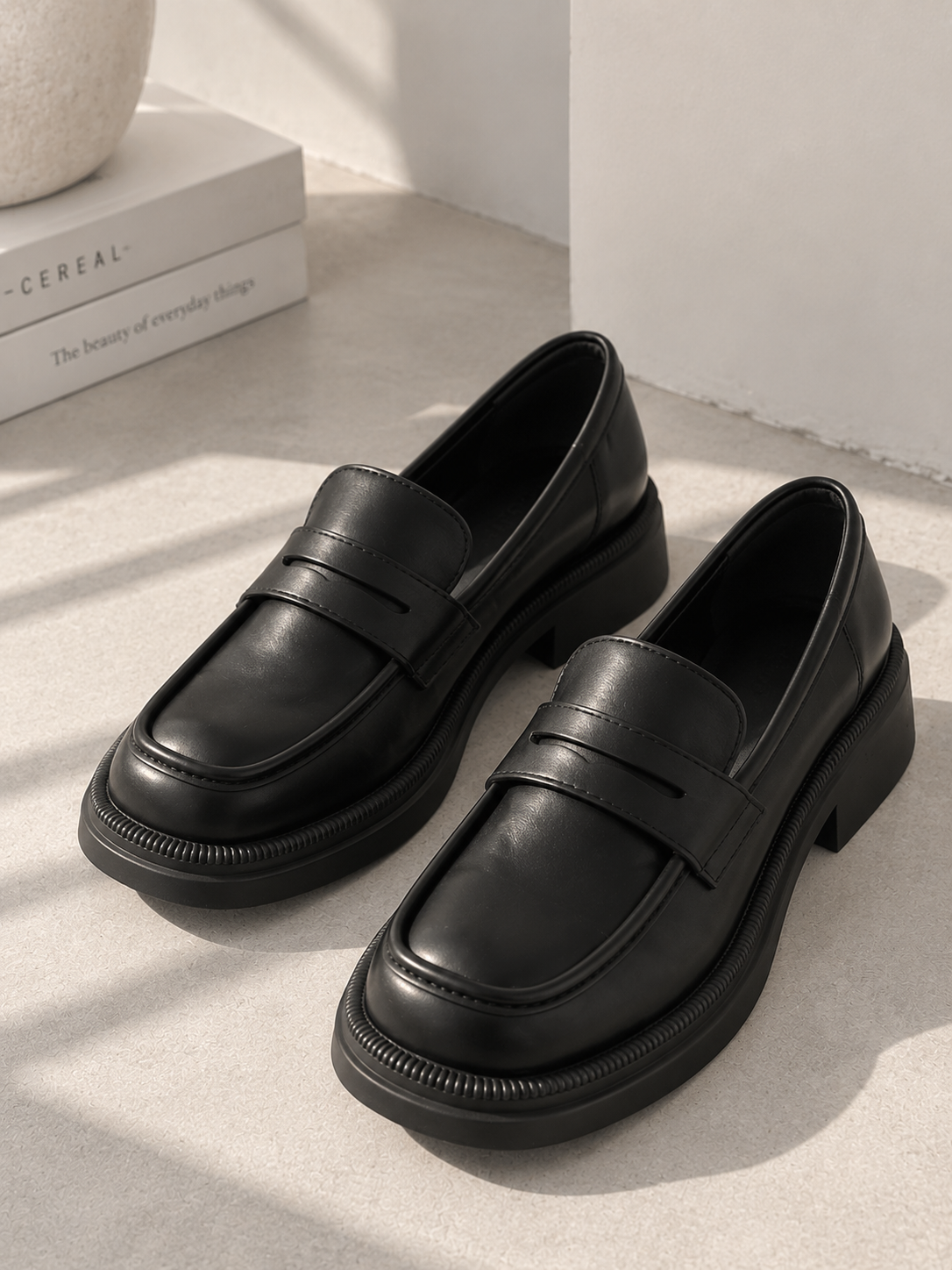 Blank Loafer British Shoes