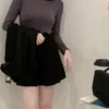 Korea Ins Pleated Short