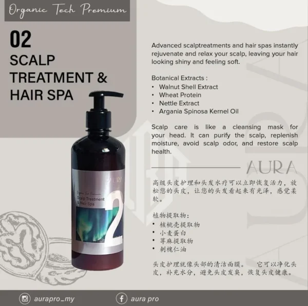 Aura 02 Scalp Cooling Treatment Spa Mask