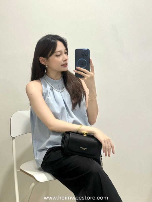 Korea Halter Neck Sleeveless Top