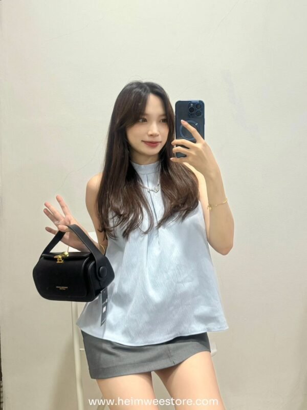 Korea Halter Neck Sleeveless Top