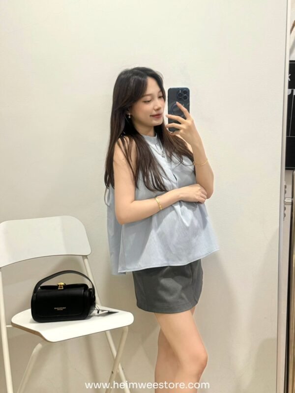 Korea Halter Neck Sleeveless Top