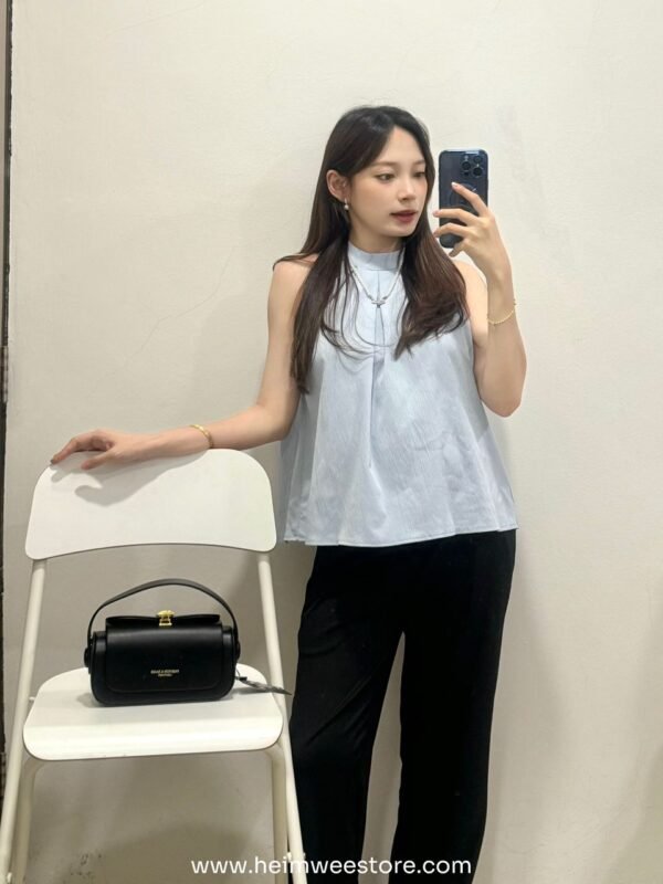 Korea Halter Neck Sleeveless Top