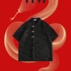 2025 Butterfly Cheongsam Oversize Shirt