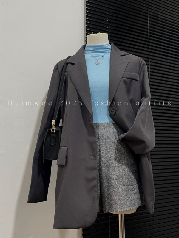Korea Turtleneck Short Sleeve Top