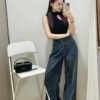 Korea Wide Leg Vintage Denim Jeans Pant