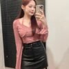 Sexy Leather Slim Fit Skirt