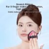 AMORTALS Black Plus Powder Puff Set with Container Makeup Sponge