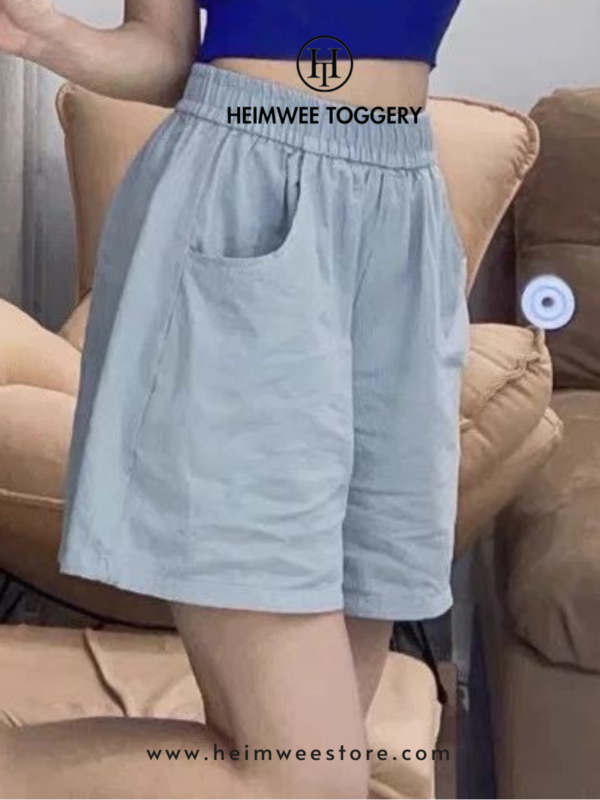Korea Stretchy Casual High Waist Short