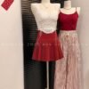 Flush High Waist Pleated Skirt