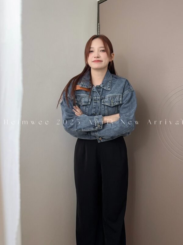 Vintage Long Sleeve Denim Outerwear