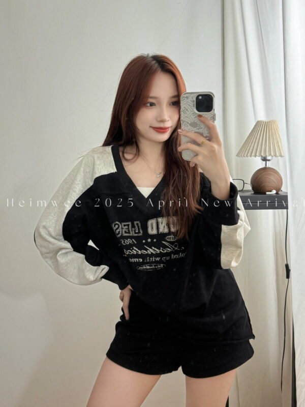 Korea Baseball Long Sleeve Top