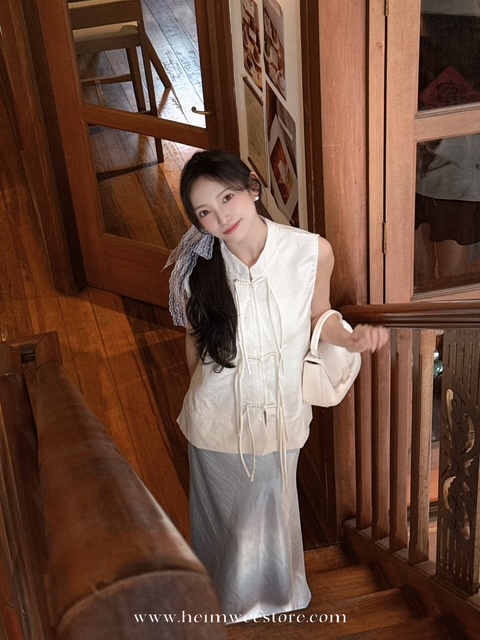 2026 Cheongsam Look Majia with Long Skirt